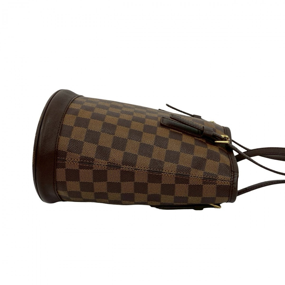 LOUIS VUITTON Tote Bag leather Brown Damier Male