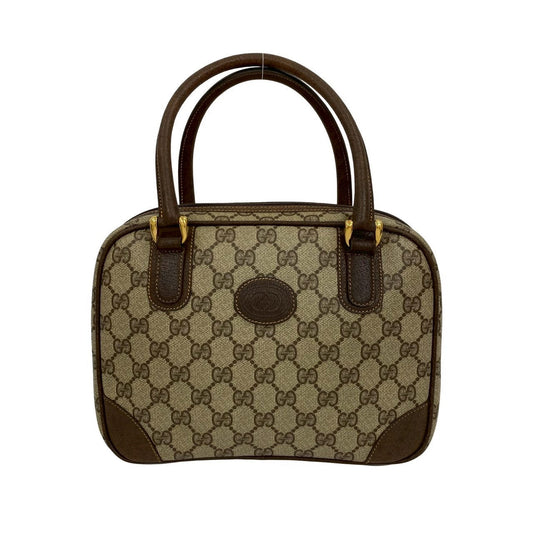 GUCCI Handbag leather Brown