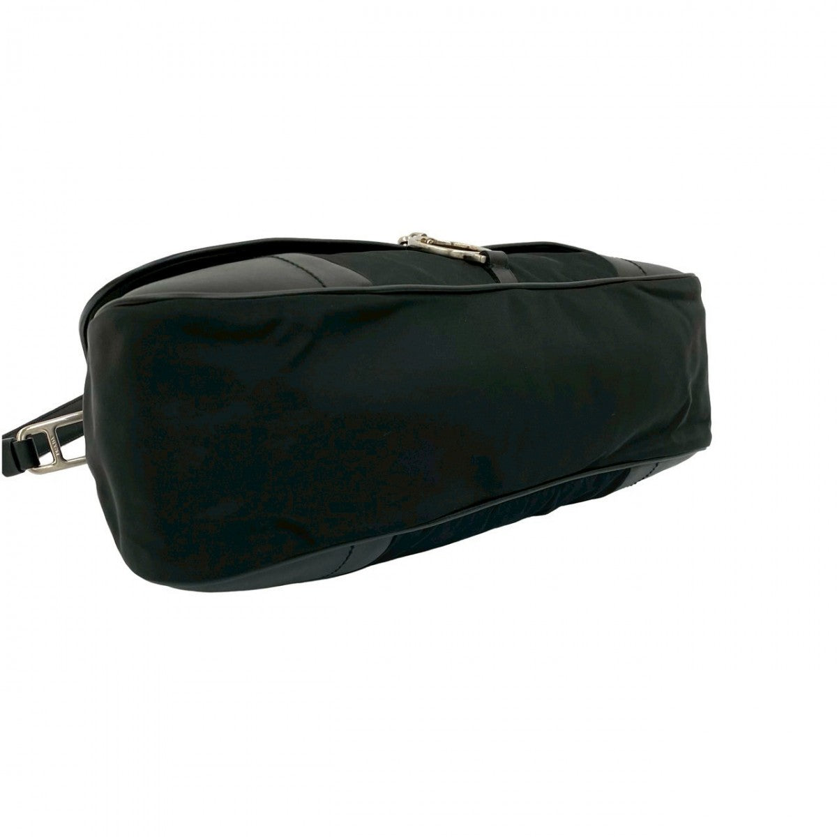 PRADA Shoulder Bag leather black