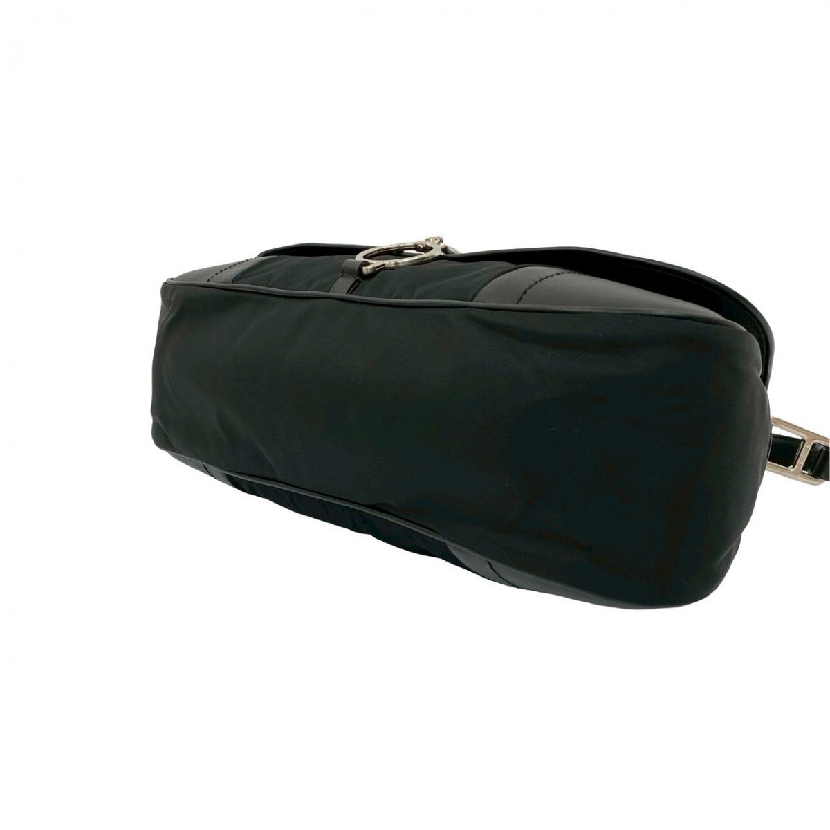 PRADA Shoulder Bag leather black