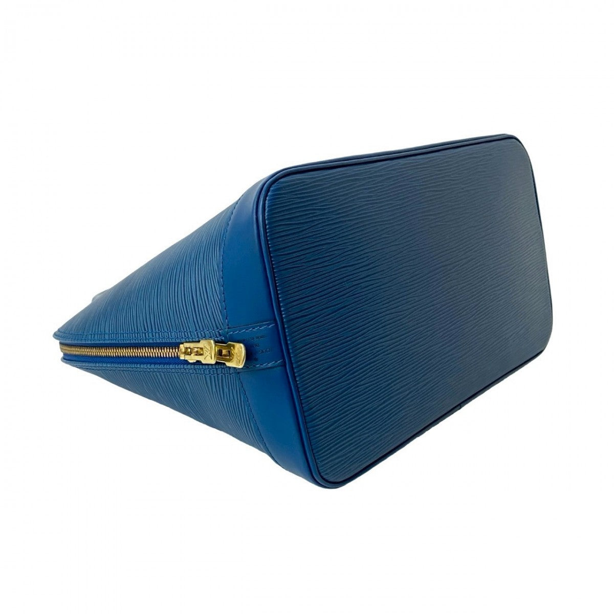LOUIS VUITTON Handbag Epi Leather blue Epi Alma PM
