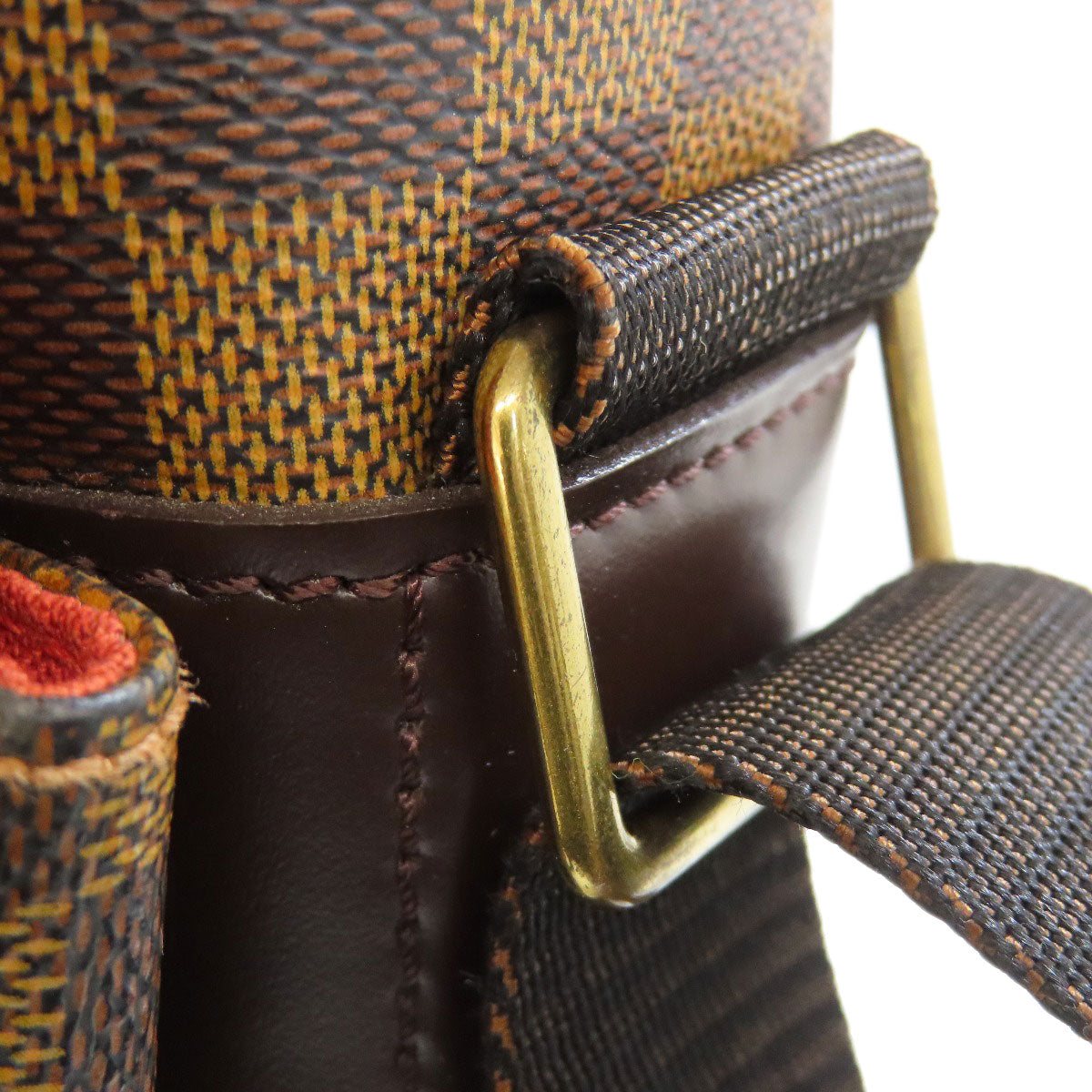 LOUIS VUITTON Handbag N42270 Damier canvas Brown Broadway Women Used Authentic