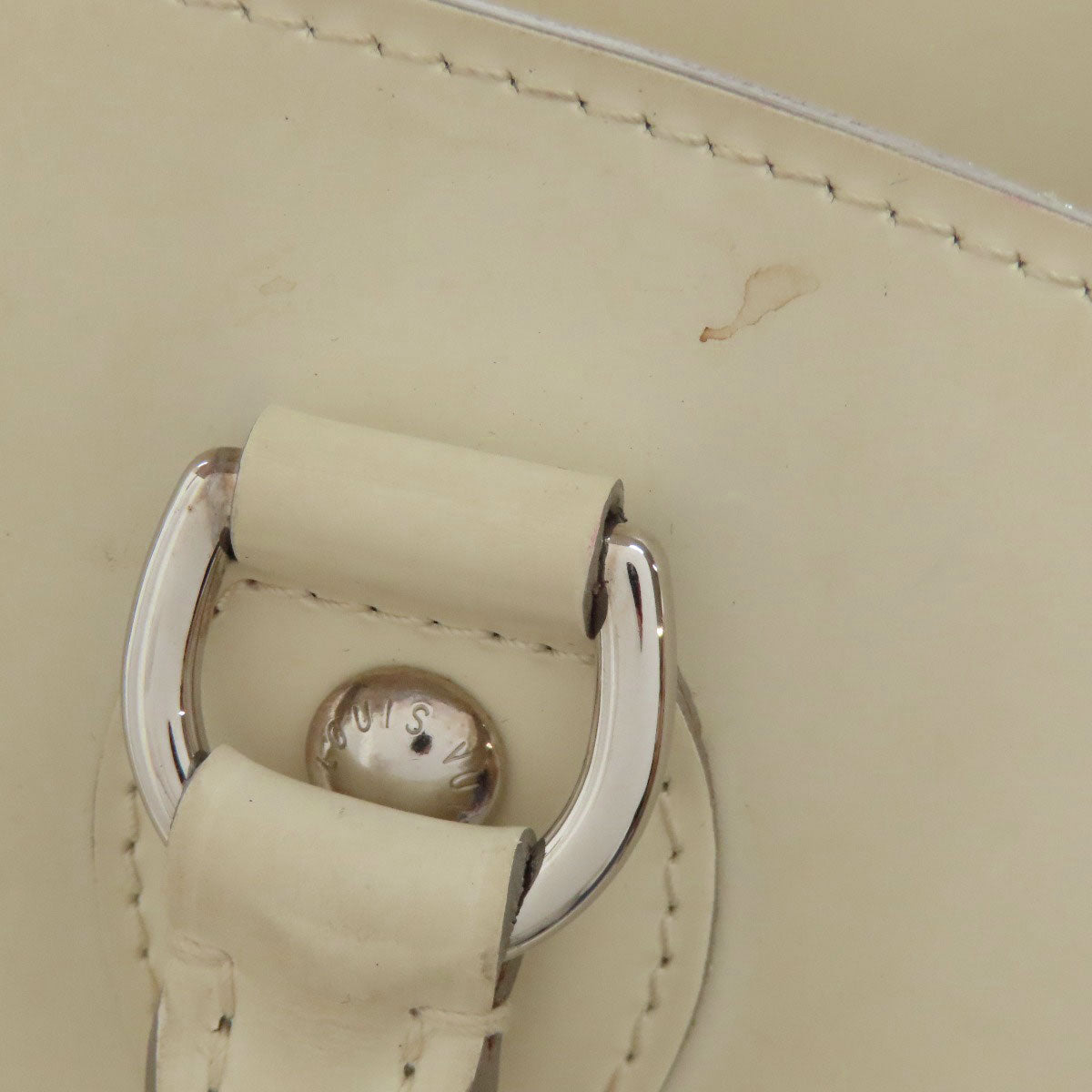 LOUIS VUITTON Handbag M5926J Epi white Passy PM Women Used Authentic