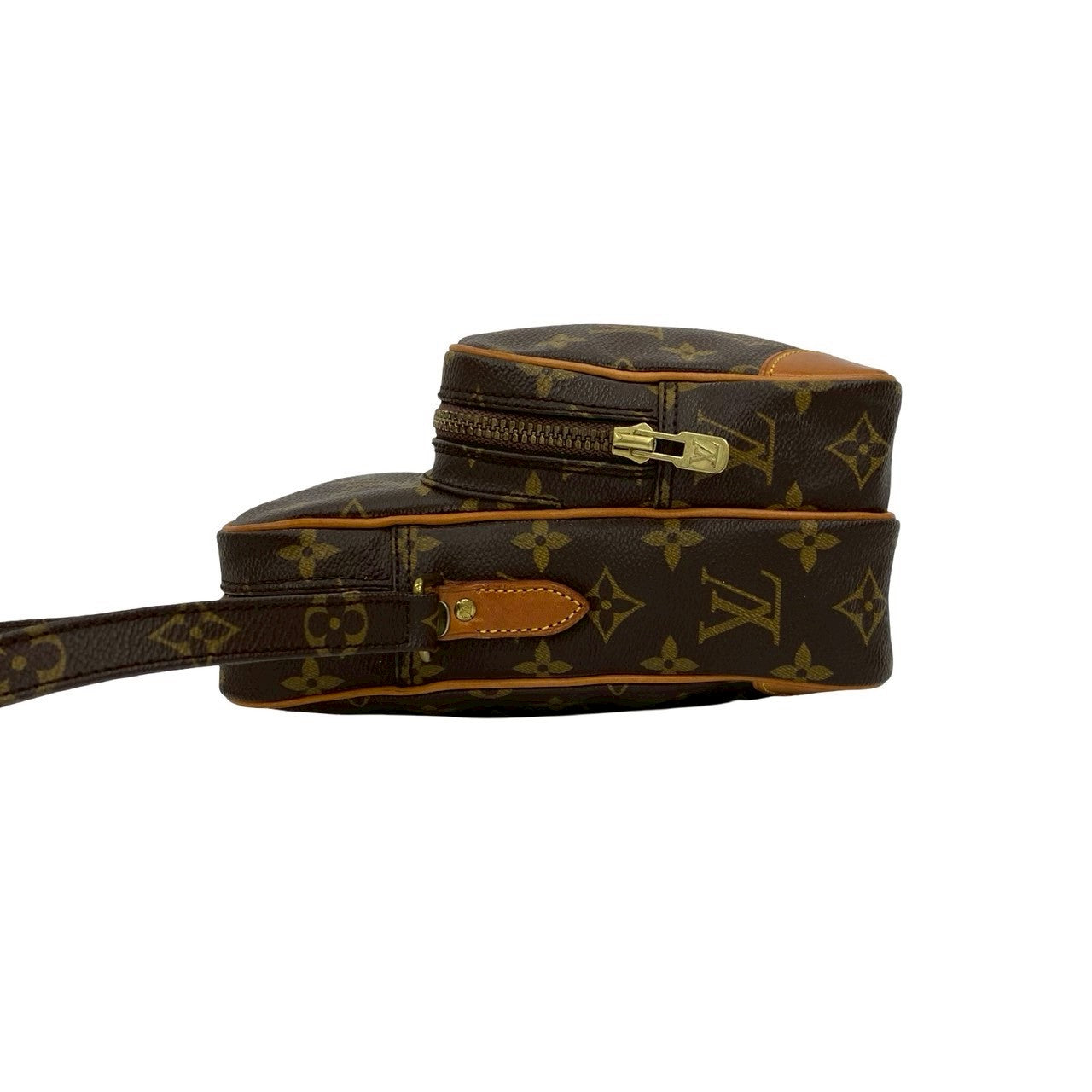 LOUIS VUITTON Shoulder Bag leather Brown Monogram Amazone