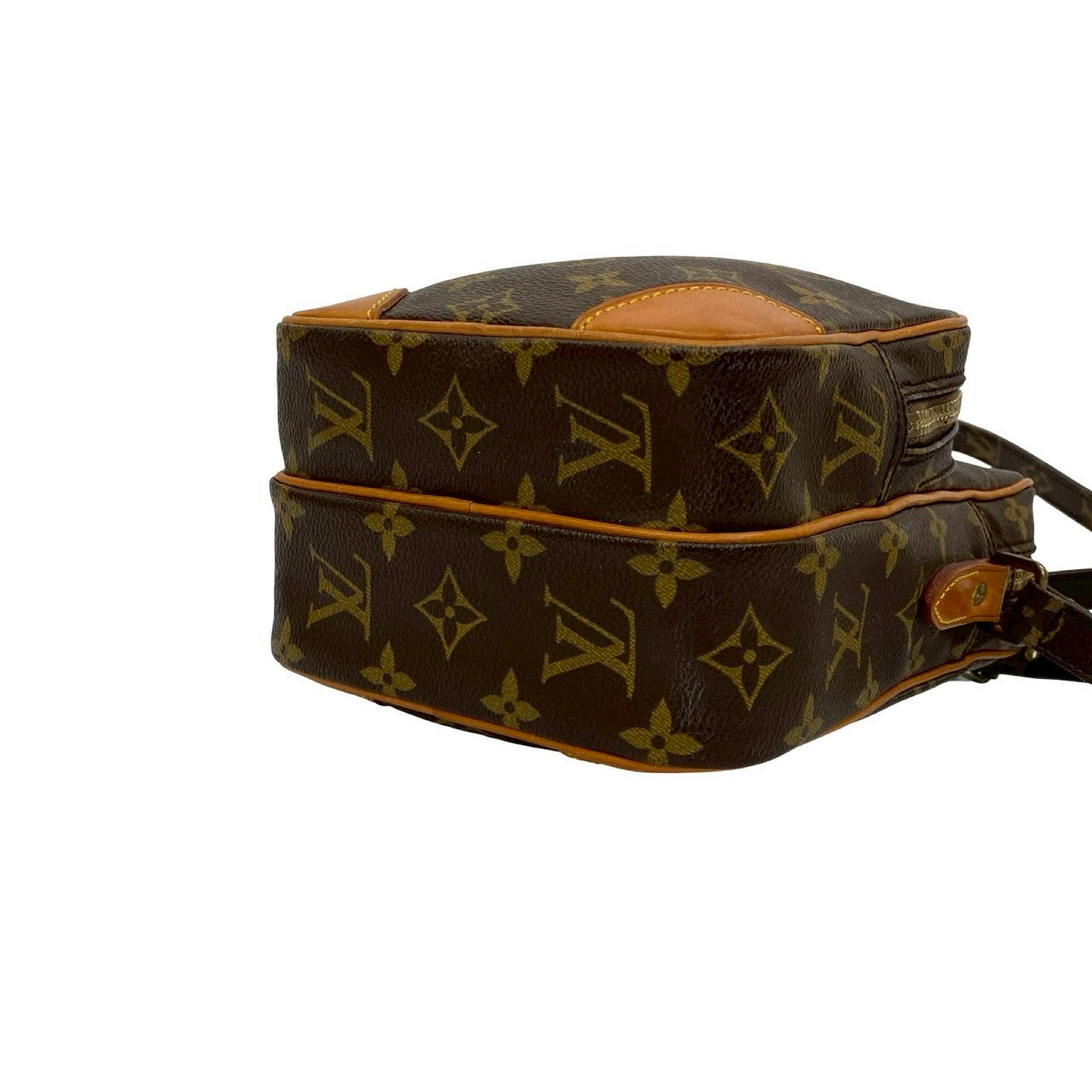 LOUIS VUITTON Shoulder Bag leather Brown Monogram Amazone