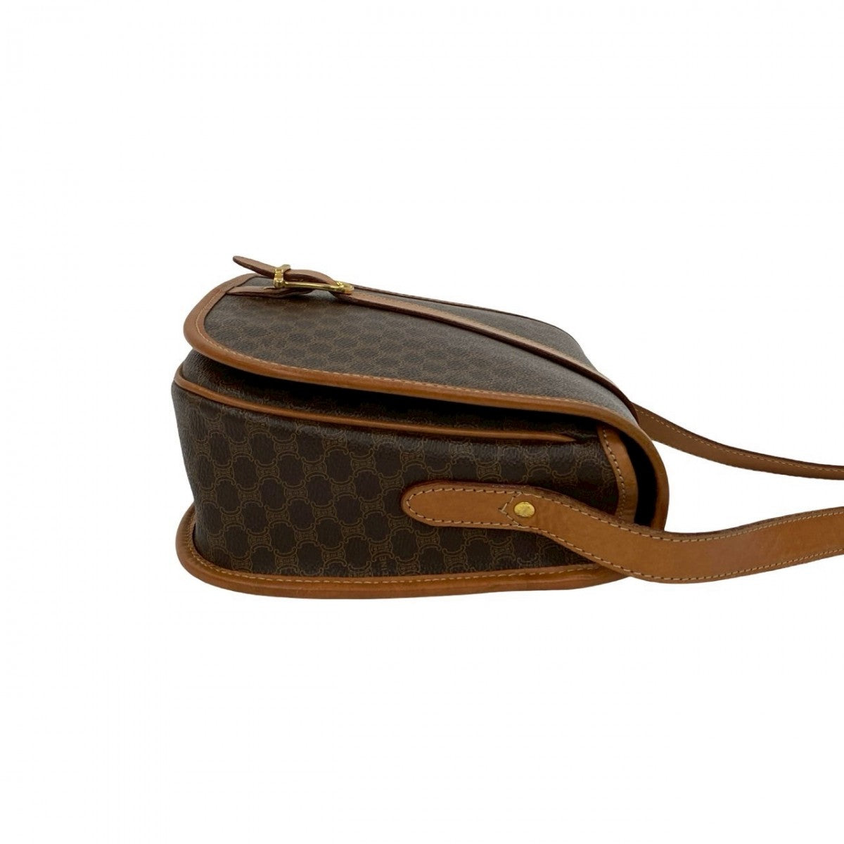 CELINE Shoulder Bag leather Brown