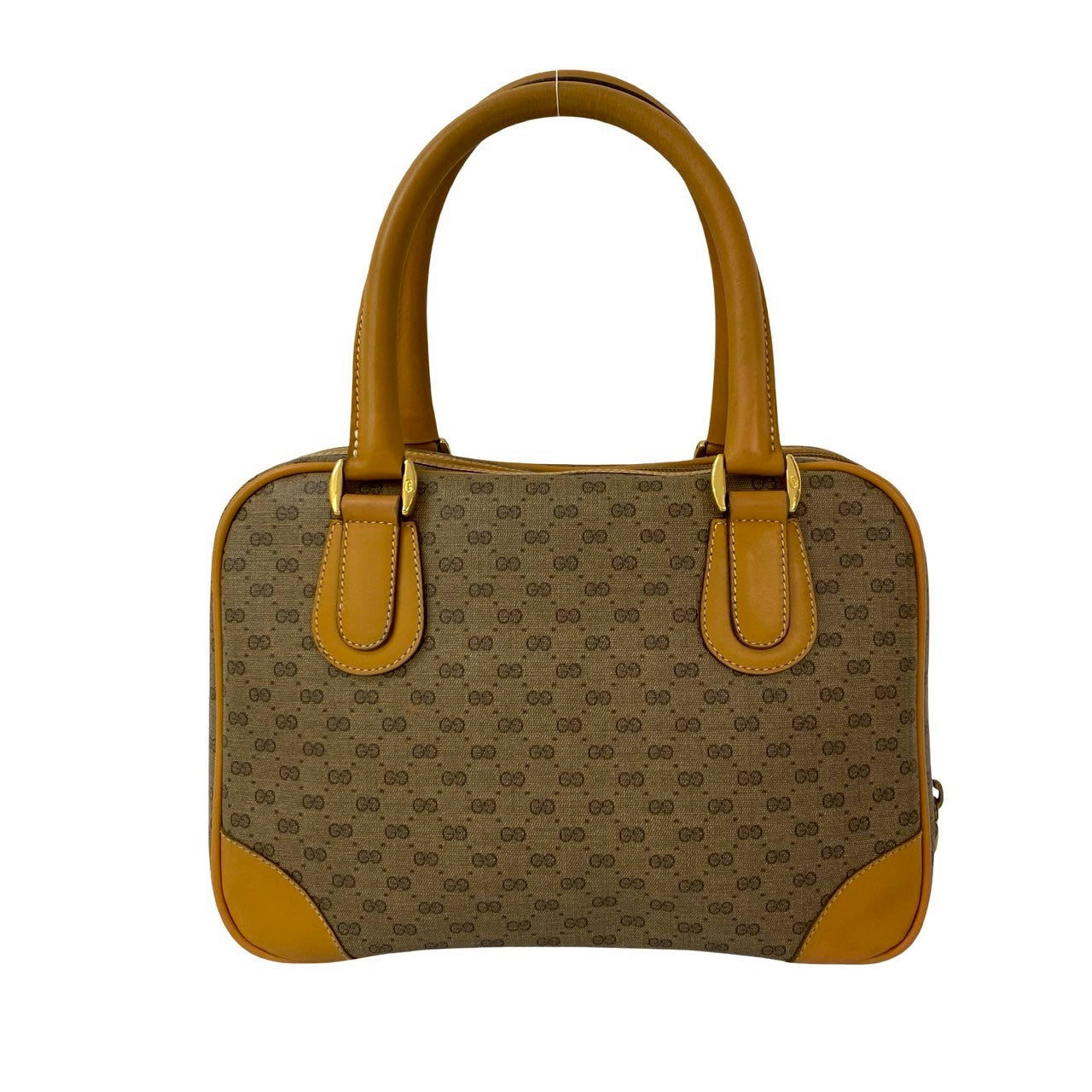 GUCCI Handbag leather Brown