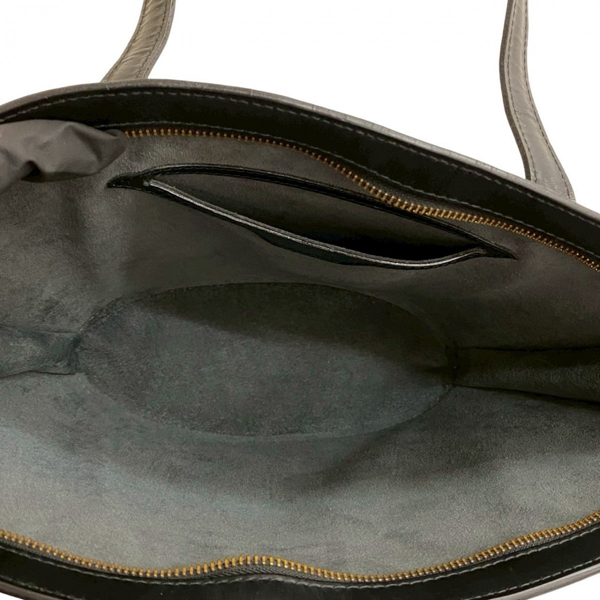 LOUIS VUITTON Handbag leather black Epi Sun jack