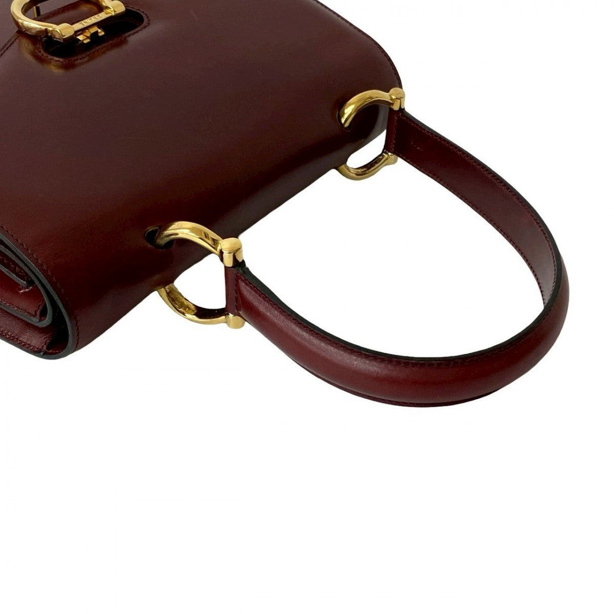 CELINE Handbag Calfskin wine-red