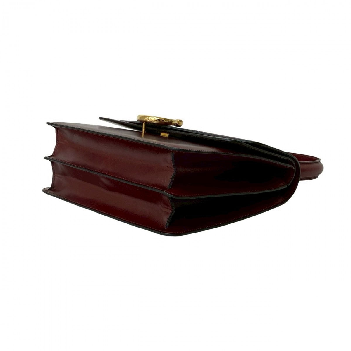 CELINE Handbag Calfskin wine-red