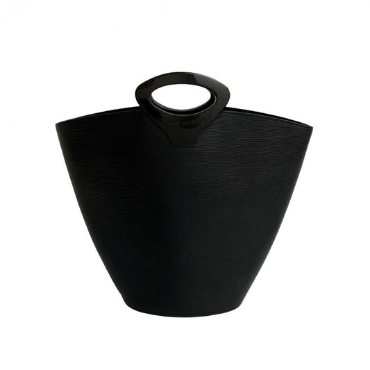 LOUIS VUITTON Handbag leather black Epi Noctumble