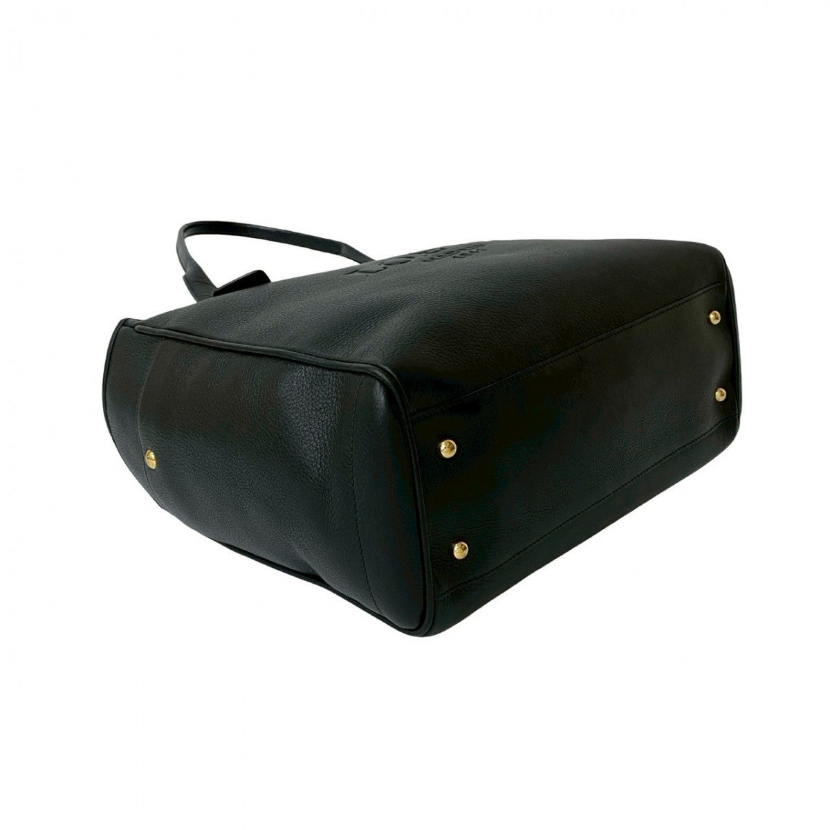 LOEWE Tote Bag leather black Heritage