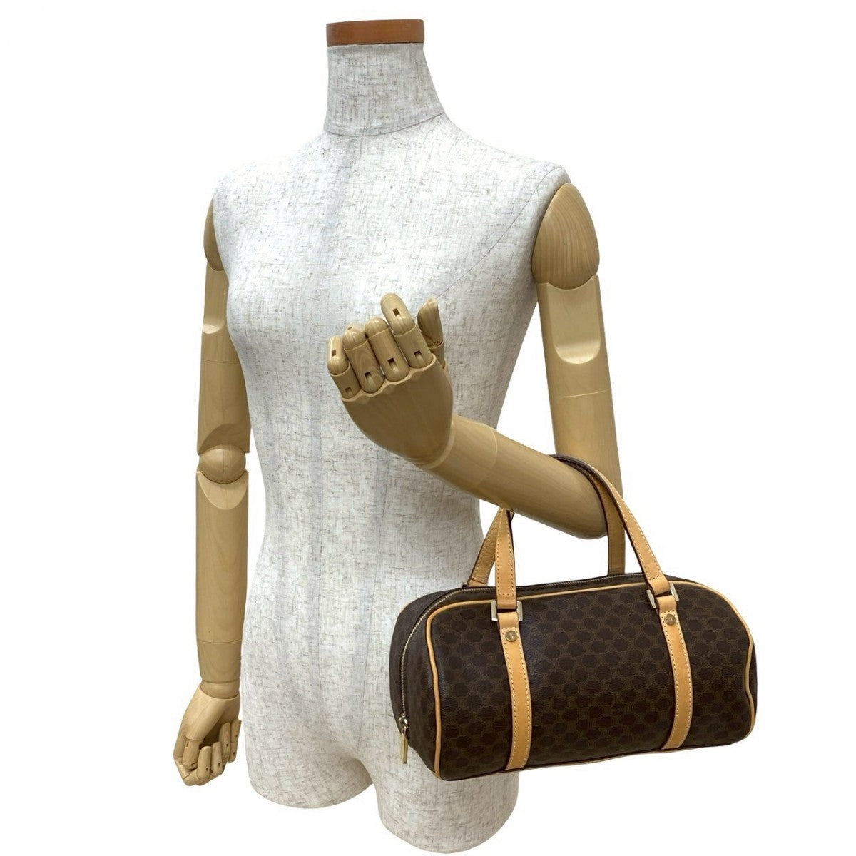 CELINE Handbag leather Brown