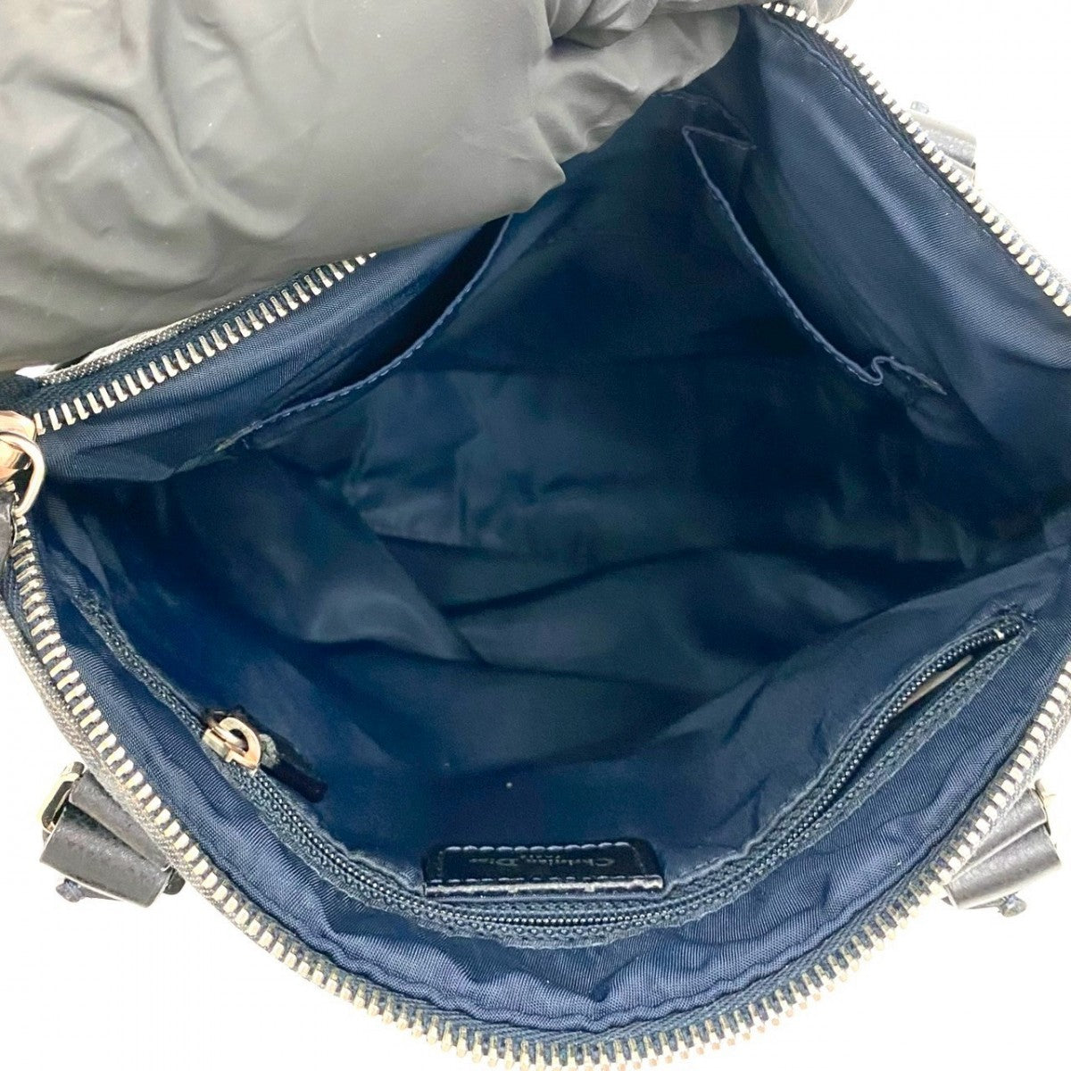 Dior Handbag denim Navy Dior Flight