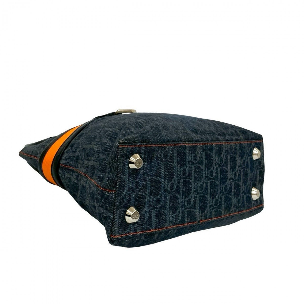 Dior Handbag denim Navy Dior Flight