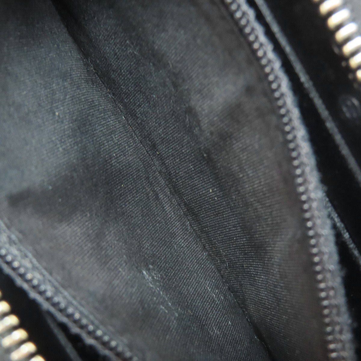 CHANEL Long Wallet Purse Grained Calfskin Skin black Matelasse Gold Metal