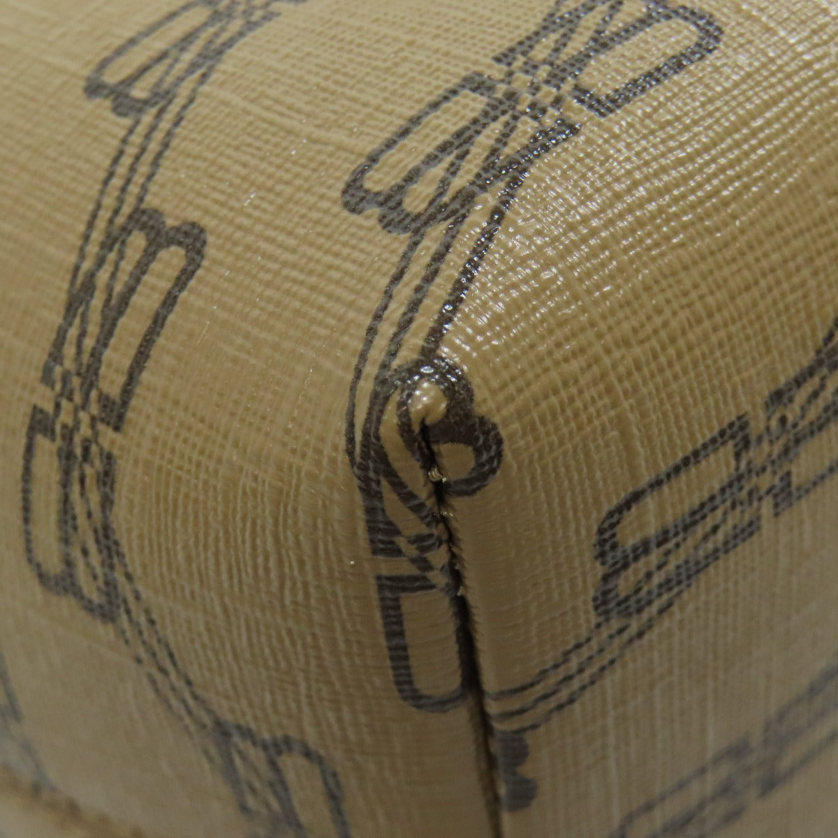 BALENCIAGA Handbag 702699 PVC Brown Women(Unisex) Used Authentic