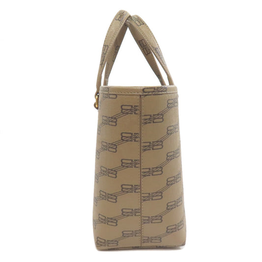 BALENCIAGA Handbag 702699 PVC Brown Women(Unisex) Used Authentic