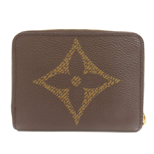 LOUIS VUITTON Coin case M69354 Giant monogram canvas Brown Zippy coin purse