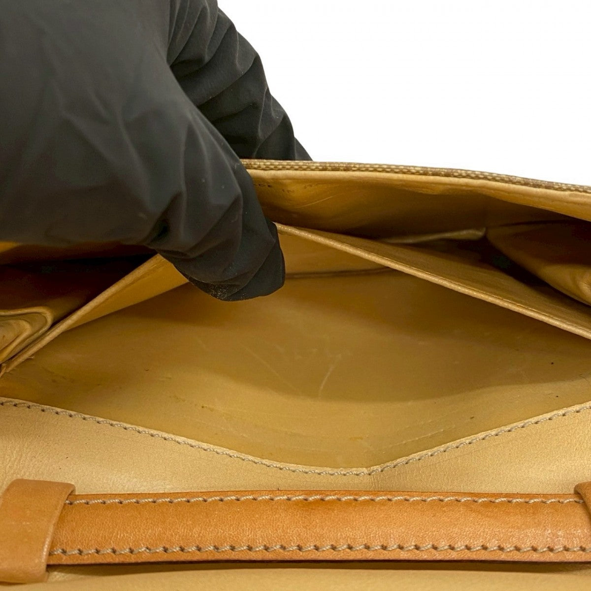 CELINE Shoulder Bag leather Brown
