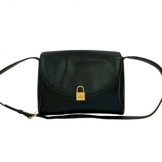 CELINE Shoulder Bag leather black