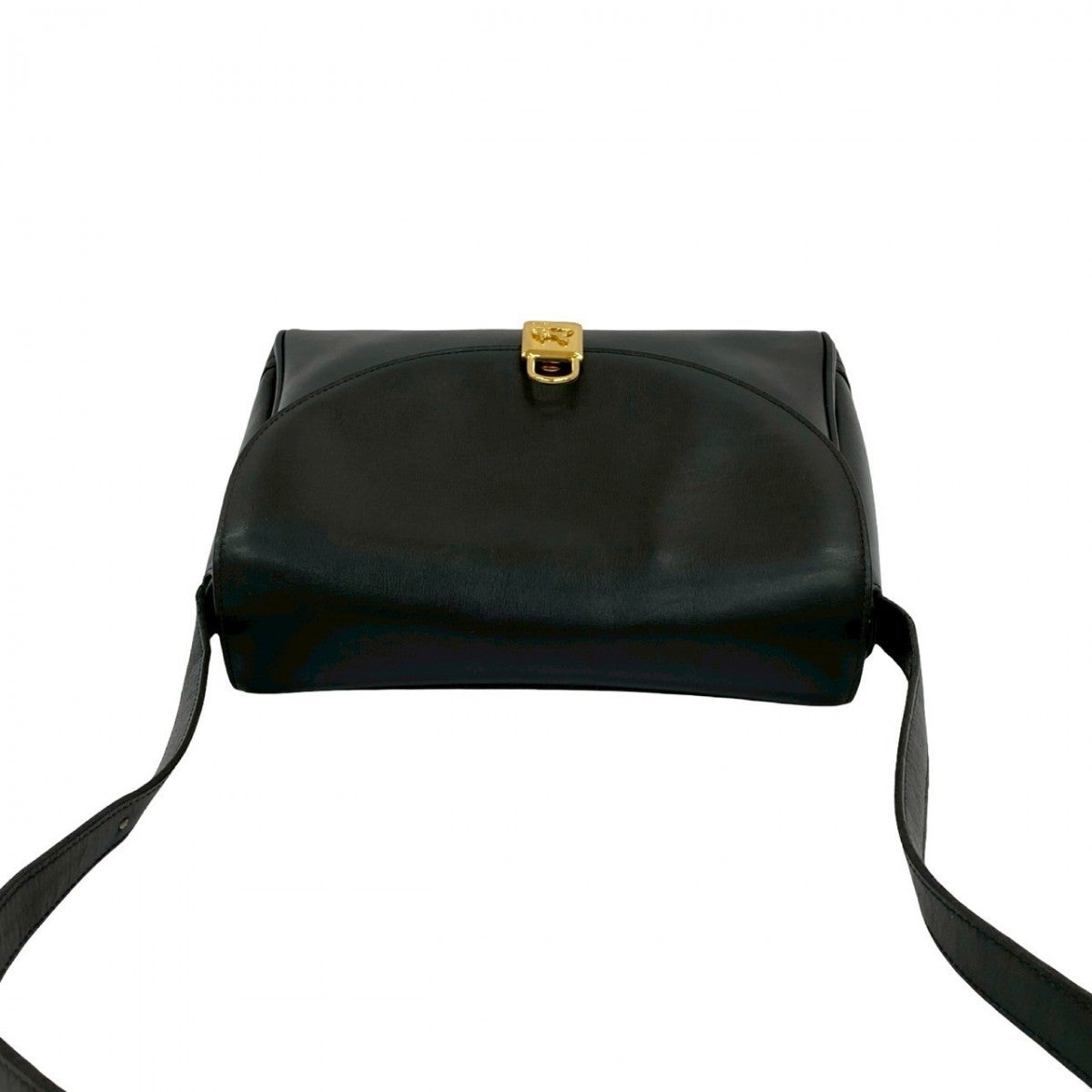 CELINE Shoulder Bag leather black