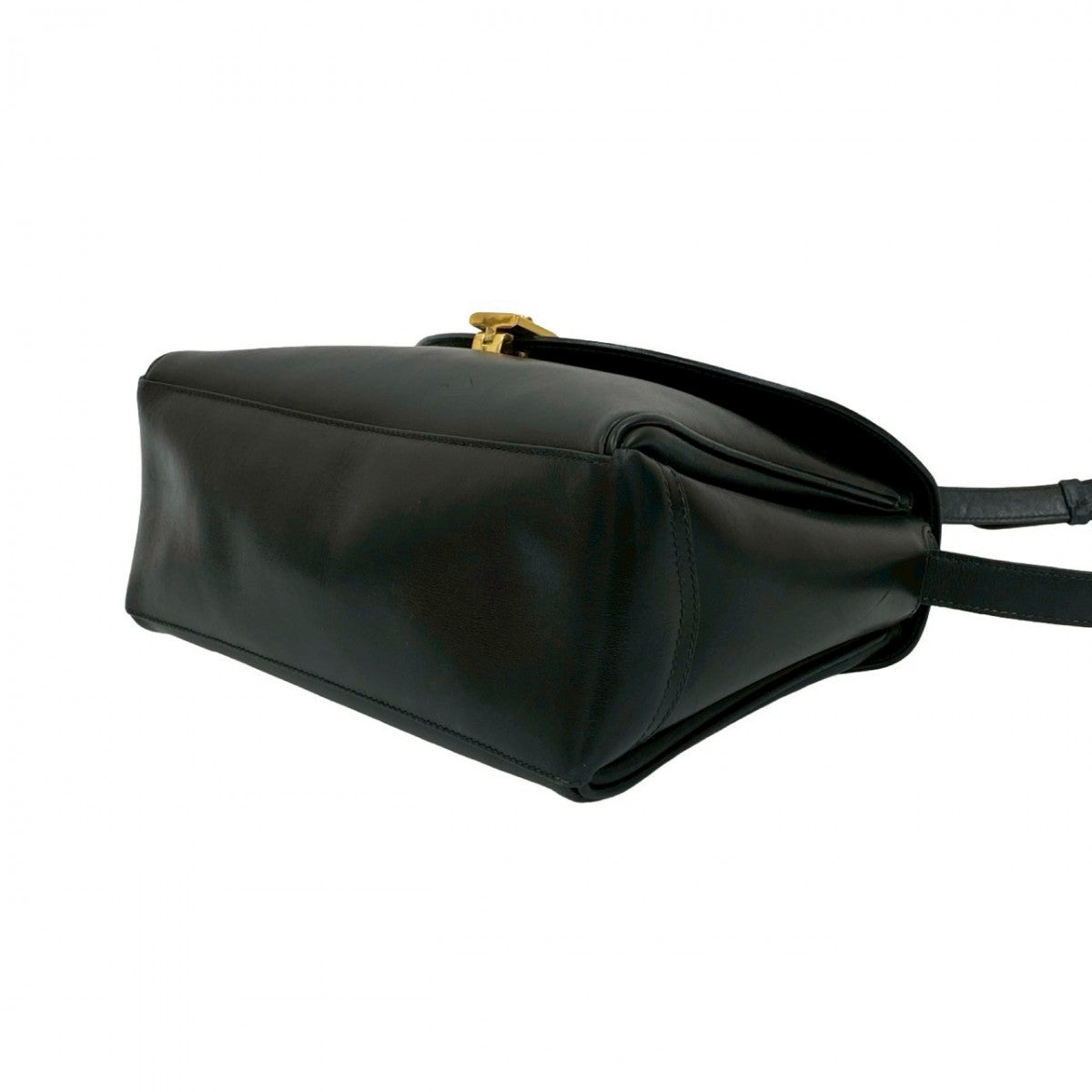 CELINE Shoulder Bag leather black
