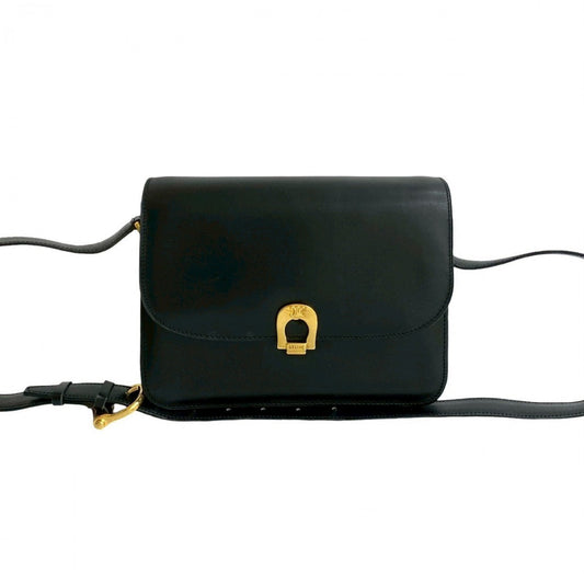 CELINE Shoulder Bag Calfskin black