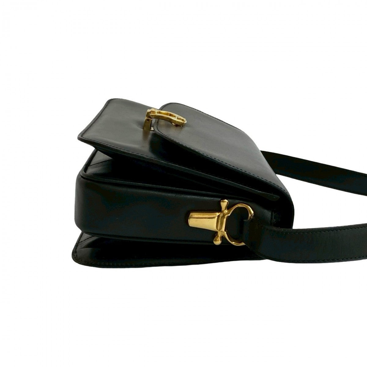 CELINE Shoulder Bag Calfskin black