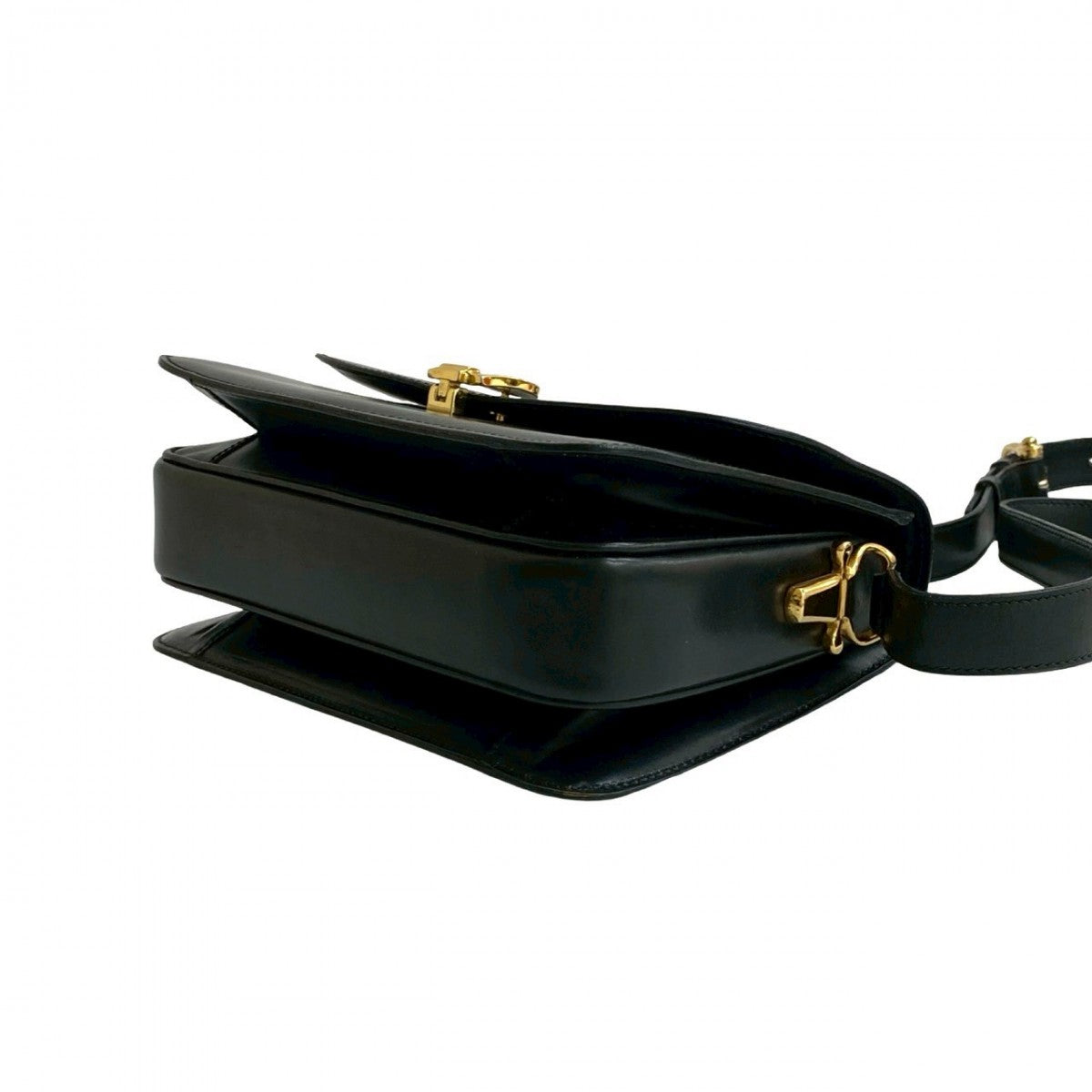 CELINE Shoulder Bag Calfskin black