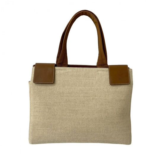 PRADA Handbag canvas Brown