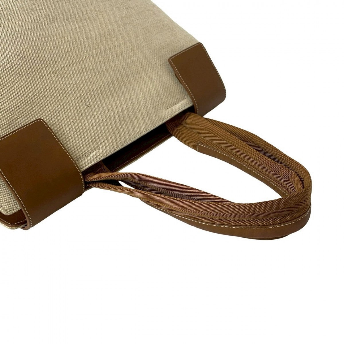 PRADA Handbag canvas Brown
