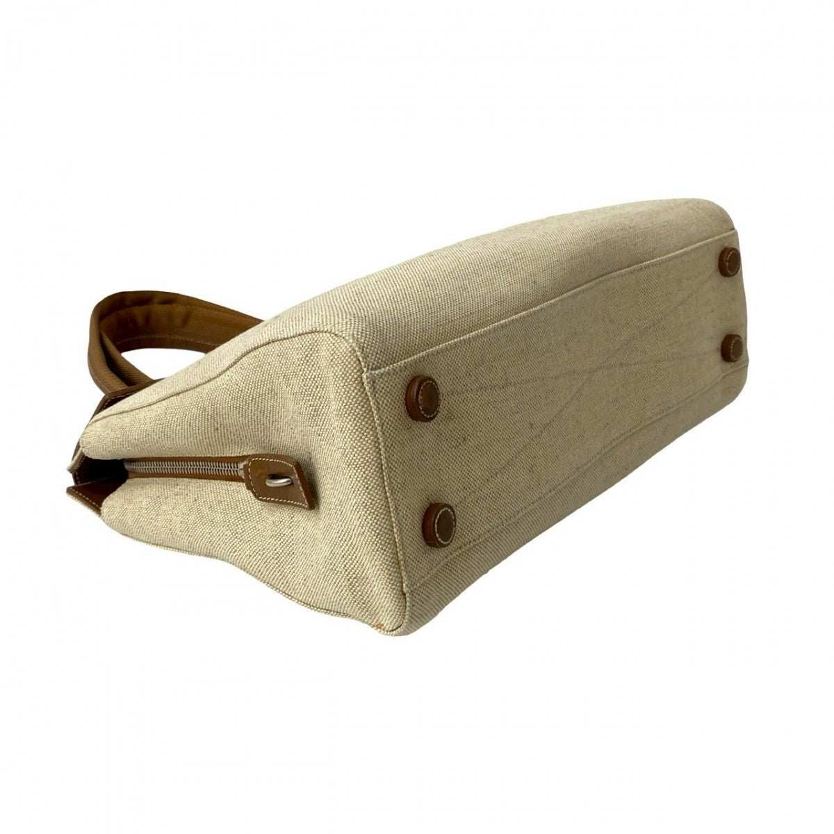 PRADA Handbag canvas Brown