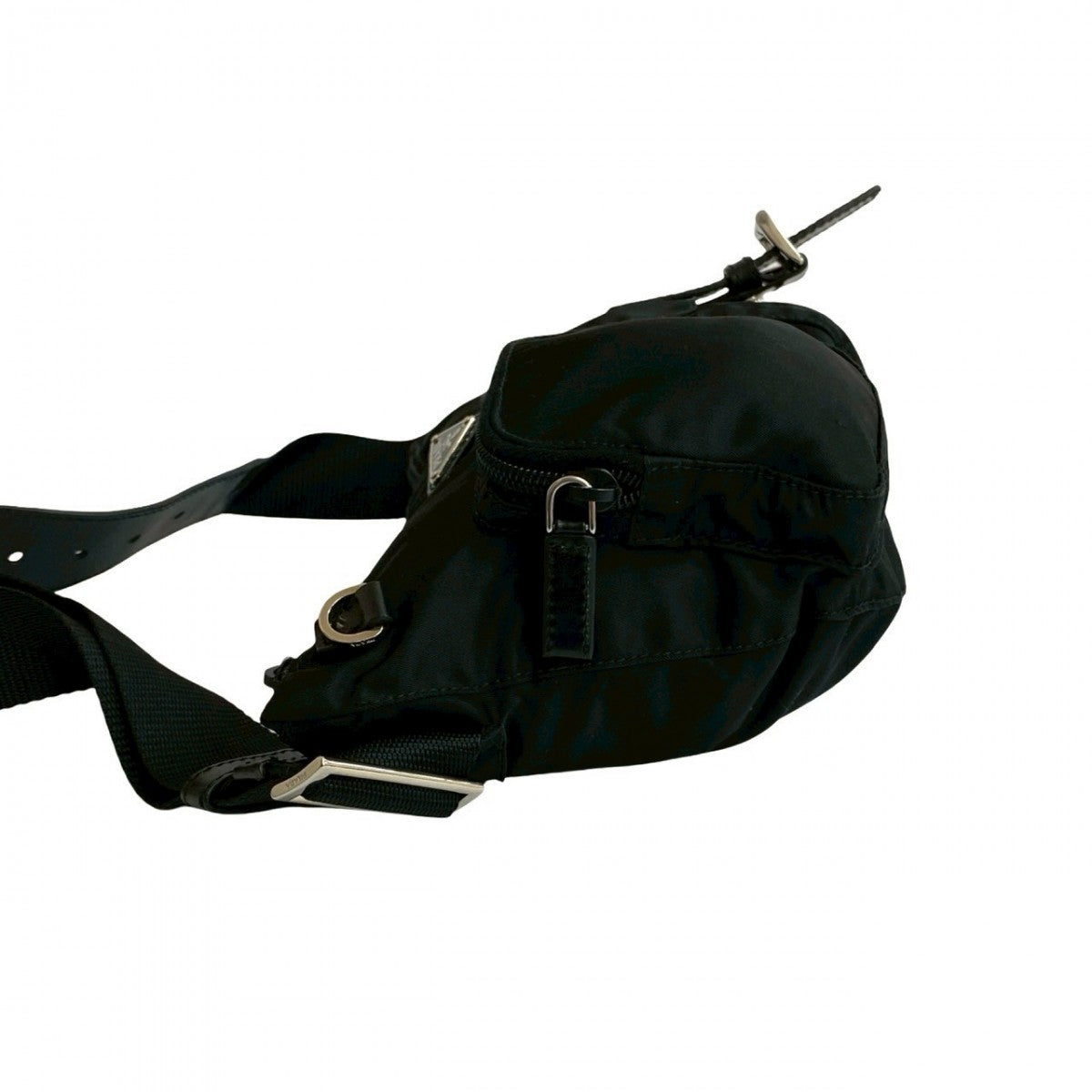 PRADA Sling bag leather black