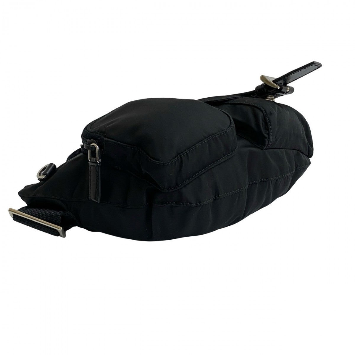 PRADA Sling bag leather black