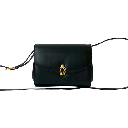 GUCCI Shoulder Bag leather black