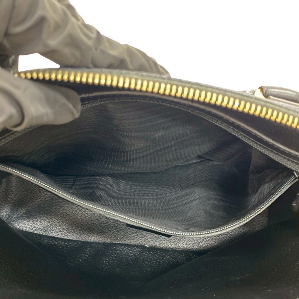 CELINE Handbag leather black