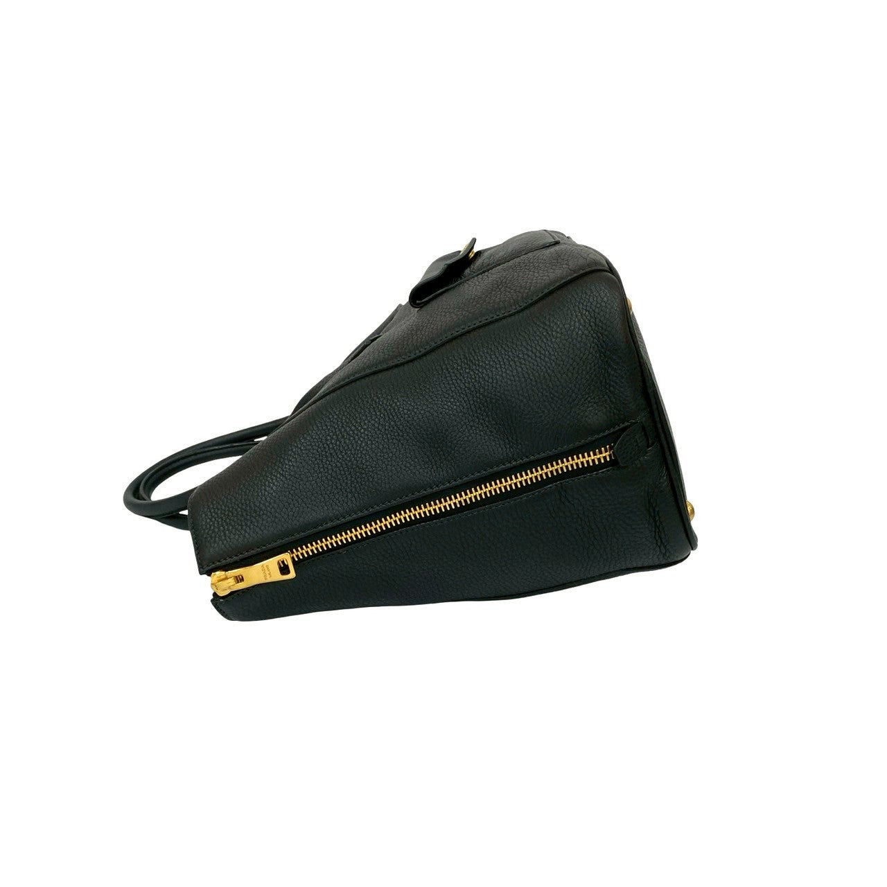 PRADA Shoulder Bag leather black