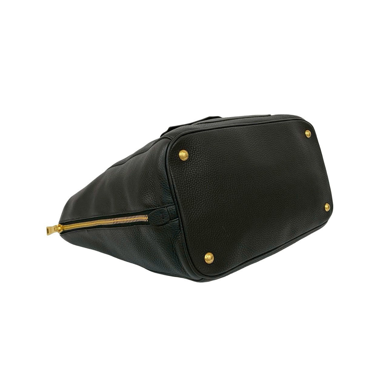 PRADA Shoulder Bag leather black