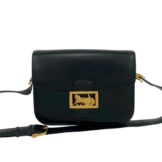 CELINE Shoulder Bag Calfskin black
