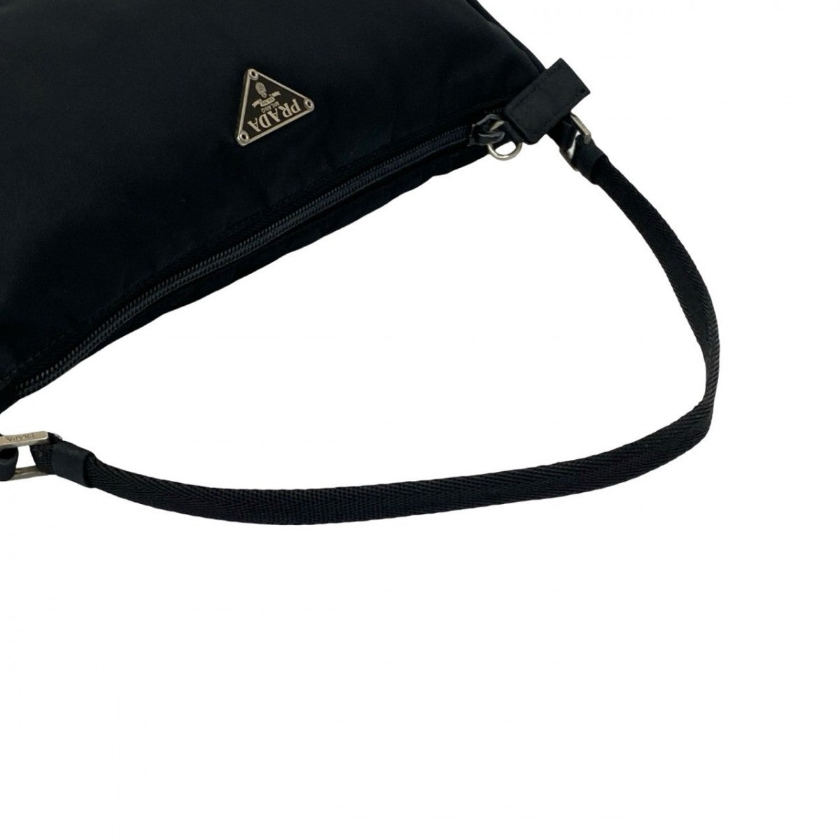 PRADA Handbag Nylon black
