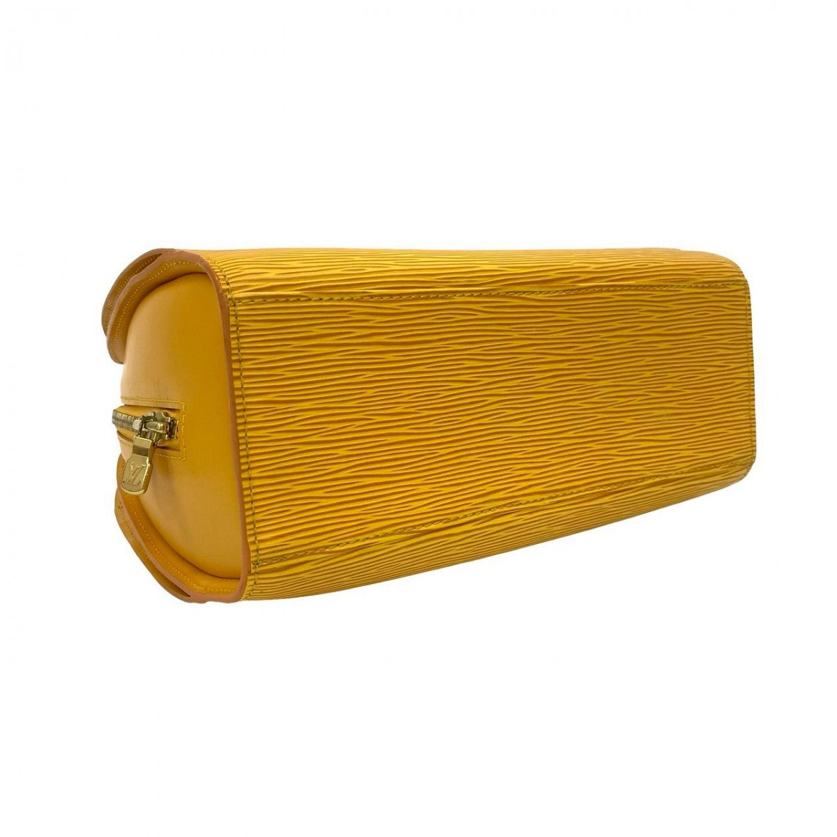 LOUIS VUITTON Handbag leather yellow Epi Ponneuf