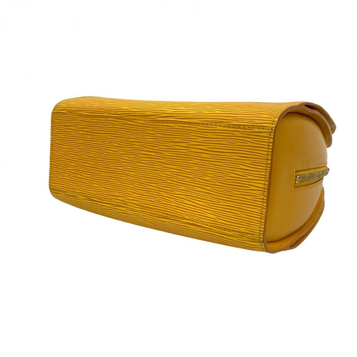 LOUIS VUITTON Handbag leather yellow Epi Ponneuf