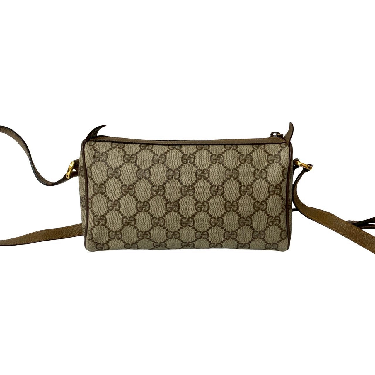 GUCCI Shoulder Bag leather Brown Sherry line