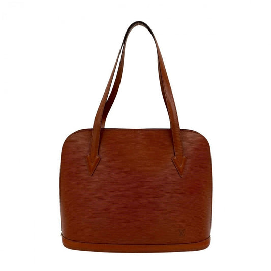 LOUIS VUITTON Tote Bag Epi Leather Brown Epi Ryu Sac