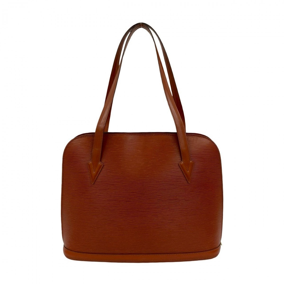 LOUIS VUITTON Tote Bag Epi Leather Brown Epi Ryu Sac