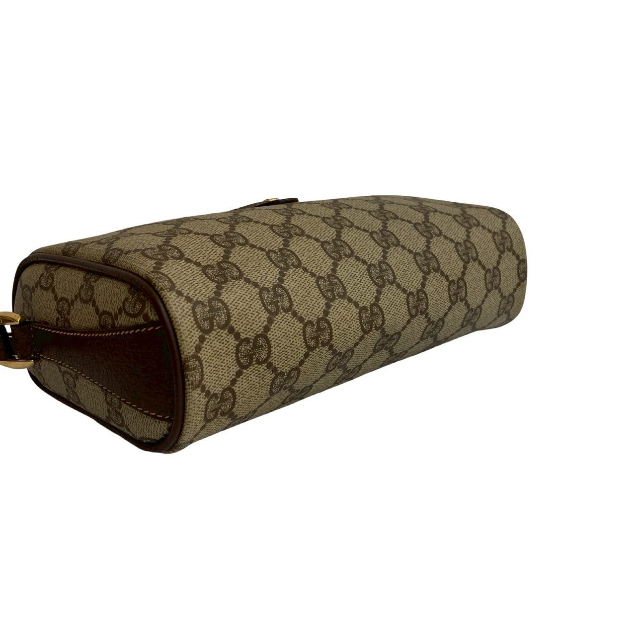 GUCCI Shoulder Bag leather Brown Sherry line