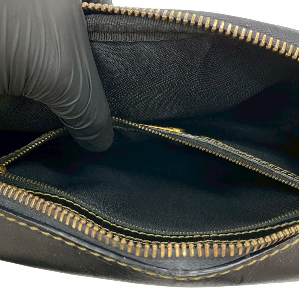 FENDI Shoulder Bag leather Brown