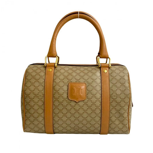 CELINE Handbag leather beige