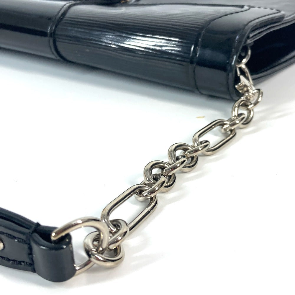 LOUIS VUITTON Shoulder Bag M4027N Epi-electric leather black Epi Electric Pochette Iena Women Used Authentic